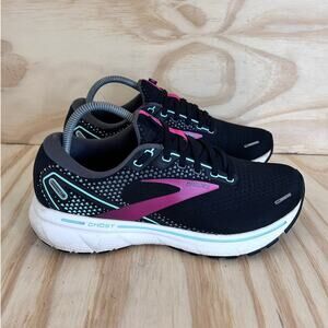 Brooks - Ghost 14 - Running Shoes - Black - Women's - 10(B) - 1203561B013